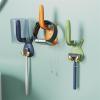 NPQPNAFC Hook Hanger Holder for Hanging Hat Towel Backpacks Scarf Bags Purse Fridge Wall Kitchen Hook Bathroom Wall(Green) view 4