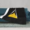 St Lucia Super Soft Ultra-Fine Wool Blanket Sofa Living Room Linen Blanket Bedding Sofa Cover Blanket Soft Bed Blanket view 2