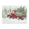 Christmas Dish Drying Mat for Kitchen Counter, Large Christmas Tree Dish Drying Rack Mats for Kitchen Countertop12"x20" Seasonal Ultra Absorbent Dish Drainer Mats view 1