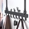 NPQPNAFC Hook 8 Hooks Door Rear Hanger Home Bathroom Organizer Rack Clothes Coat Hat Towel Hanger Holder Kitchen Accessories view 2