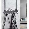 NPQPNAFC Hook 8 Hooks Door Rear Hanger Home Bathroom Organizer Rack Clothes Coat Hat Towel Hanger Holder Kitchen Accessories view 4