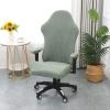 ZRCYXDW Ergonomic Gaming Chair Cover, Waterproof Computer Chair Slipcover Stretch Soft Gaming Chair Slipcover with Armrest Covers Gaming Chair Seat Cover Washable-Light Green-Large view 2