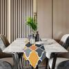 Hsnar Modern Geometric Table Runners 72 Inches Long Triangle Table Runner for Kitchen Dining Table Decoration for Home Party Decor view 2