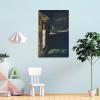 Andrew Wyeth Crescent Moon Wall Art Prints Framed Paintings Wall Art Picture Frame Painting Poster Canvas Print Posters Artworks Bedroom Living Room Decor 24x36inch(60x90cm) view 4