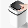 BABETRUE Trashbin Household 15L Smart Sensor Trash Can Sensor with Lid Electric Classification Living Room Bathroom Toilet Kitchen Papeleras para Cocina view 2