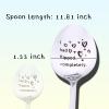 Coffee Spoon Couple Anniversary Birthday Gifts for Him Her Engagement Gifts for Boyfriend Girlfriend I Love You Gifts for Women Men Best Friend Christmas Gifts Ideas Engraved Ice Cream Tea Spoons view 4