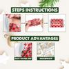arricraft 120 Pcs Merry Christmas Mini Candy Bar Wrappers, Red Plaid Elk Xmas Tree Chocolate Bar Label Stickers Self Adhesive Stickers for Christmas Winter Holiday Party Favors(No Candy) view 3