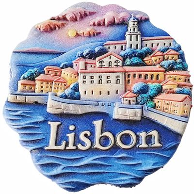 Lisbon Portugal Refrigerator Magnet Tourist Souvenir Fridge 3D Decoration Craft