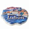 Lisbon Portugal Refrigerator Magnet Tourist Souvenir Fridge 3D Decoration Craft view 2