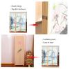 DOENUUB Room Dividers and Folding Privacy Screens, 4 Panel Wooden Freestanding Wall Room Divider, Living Room Partition Separator, Chinese Style Room Folding Privacy Screens, 1.8M(C) view 4