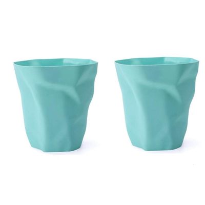 DUANZEYUQA Wastepaper Basket Large Indoor Trash Can Household Toilet Paper Basket Kitchen Living Room Office Waste Paper Basket Strong and Quantity Garbage Can(C)(B)