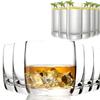 13oz Highball Glasses Set of 6 with 10.5oz Lowball Glasses Set of 6, Premium Crystal Drinking Glasses for Whiskey, Scotch, Cocktail and Juice view 1