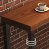 AUQMTAIN Narrow Bar Table, Bar Height Pub Table, Counter Height Bar Table, Rectangular High Top Kitchen & Dining Counter Tables with Sturdy Legs-Table Only (70.9" L x 15.7" W x 41.3" H) view 4