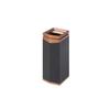 DUANZEYUQA Outdoor Waste Recycle Bin Commercial Lobby Office Building Hotel Shopping Mall Elevator Entrance Stainless Steel Trash Can Square Ashtray Garbage Storage Bucket view 1