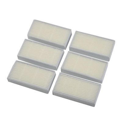 6X Vacuum Cleaner Filter Replacement, Compatible For Lidl Compatible For SilverCrest SSR 3000 A1 Robot Vacuum Parts Sweeper Cleaning Tool Replace Filters