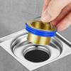 WESLNN Odor Proof Floor Drain, Floor Drain backflow Preventer,Shower Floor Drain Insert Drain Plug, Sewer Core,Silver,1PCS view 3