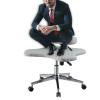 GenSDH Cross Legged Chair Height-Adjustable Kneeling Chair, Ergonomic Office Chair/Criss Cross Chair Meditation Seat for Reducing Back Pain, Yoga Desk Chair,Color4-One Size view 1