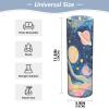 ALAZA Planet Starry Sky Painting Vase for Flowers 3.9" W x 11.8" H Cylinder Vases for Centerpieces Home Office Decor Storage Container view 2