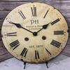 Customizable Philip & Haas Wall Clock | Ultra Quiet Quartz Mechanism | Hand Made in USA Beautiful Crisp Lasting Color | Comes in 8 Sizes (15 Inches) view 1