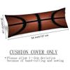 Basketball Body Pillow Cover 20x54 Pillow Case Basketball Spot Leather Texture Sport Cushion Long Pillowcase with Zipper Sports Theme Decorative Soft Large Bedding Pillow Cases for Bedroom,Couch view 4