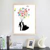 QANYEGN DIY Pattern Guest Book, Customized Wedding Fingerprint Painting Guest Book, Fingerprint Guest Sign in Book for Wedding view 2