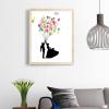 QANYEGN DIY Pattern Guest Book, Customized Wedding Fingerprint Painting Guest Book, Fingerprint Guest Sign in Book for Wedding view 4