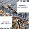 Mybedsoul Dark Grey Quilt Set King Size, 3 Pieces Plaid Floral Bedspread Set Patchwork Reversible Bedding Set Microfiber Lightweight Bedspread Coverlet Set for All Season 110"x90" view 4