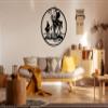 DecoSoul Don Quixote Metal Wall Art, Modern Living Room Metal Wall Decor, Unique Home Decor, Pablo Picasso Artwork, Adventure Lover for Home Decor, Livingroom Wall Art, (14.5 x 13.7 / 37 x 35 cm) view 2