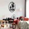 DecoSoul Don Quixote Metal Wall Art, Modern Living Room Metal Wall Decor, Unique Home Decor, Pablo Picasso Artwork, Adventure Lover for Home Decor, Livingroom Wall Art, (14.5 x 13.7 / 37 x 35 cm) view 3