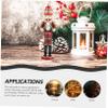 Amosfun Wooden Nutcracker Puppet Figure Festive Christmas Decoration for Home Office Charming Desktop Xmas Ornament for Holiday Cheer view 4