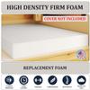 Foamma 12" x 39" x 75" High Density RV Bunk Mattress Foam Replacement Topper for Camper, Truck, Travel Trailer, Firm, CertiPUR-US Certified, Made in USA, Cover Not Included view 3
