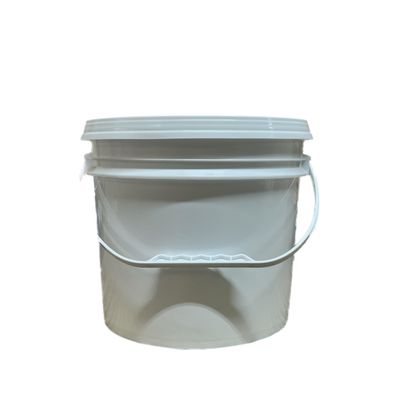 2.5 Gallon Bucket Food Safe Container with Lid (White, 1pc with Lid) Great for All-Purpose Usage