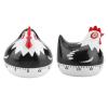 LUCKDANO Chicken Pattern Kitchen Countdown Timer for Cooking Baking, PP Material, Suitable for Home Chef and Bakers (Black) view 1