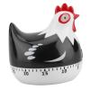 LUCKDANO Chicken Pattern Kitchen Countdown Timer for Cooking Baking, PP Material, Suitable for Home Chef and Bakers (Black) view 3