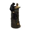 Treasure Gurus Rustic Black Bears Paper Towel Roll Holder Kitchen Countertop Storage Essentials Cabin Home Decor view 3