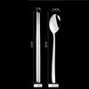 IFAJOOR Flatware Silverware Set, 2/8/12/16/20/24pcs 304 Stainless Steel Cutlery Spoon Chopsticks Set Korean Style Spoon Chopsticks Student Travel Spoon Chopsticks Gift, Tableware Cutlery Set(Gold,16 view 2