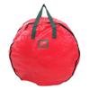 Levemolo Double Layer Pe Storage Bag for Wreaths Zippered Garland Container with Handles for Holiday Decor Organization and Seasonal Decoration Storage view 1
