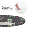 Dwrepo Round Seat Cushion Many Zombies Chair Cushions Non Slip Removable Chair Pad Stool Cushion Stool Seat Cover for Couch Sofa Floor Office Kitchen 15.3 Inch view 3