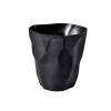 BABETRUE Trashbin Simple Style Home Living Room Kitchen Trash Can Without Lid Large Creative Bedroom Office Waste Paper Basket Papeleras para Cocina(Black,Small) view 1