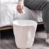 BABETRUE Trashbin Simple Style Home Living Room Kitchen Trash Can Without Lid Large Creative Bedroom Office Waste Paper Basket Papeleras para Cocina(Black,Small) view 4