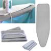 TAJMDGW Ironing Board Pad with Padding 12x35in 14x43 in Ironing Board Replacement Pad and Cover, Cotton Ironing Board Cover Resist Scorching and Staining(Silver,13x43 Inch(110x34 Cm)) view 2