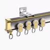 Curtain Track Gliders with Clips, Bay Windows/Dressing Room/Shower Corner Curved Adjustable Curtain Tracks and Fittings(Wall Mount,40ft/1219cm) view 1