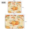 Thanksgiving Dish Drying Mat for Kitchen Counter,Autumn Pumpkins Fall Leaves Drying Mats Super Absorbent Microfiber Dishs Pad Coffee Bar Mat Extra Large 18 X 24 Inch view 2
