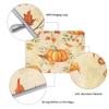 Thanksgiving Dish Drying Mat for Kitchen Counter,Autumn Pumpkins Fall Leaves Drying Mats Super Absorbent Microfiber Dishs Pad Coffee Bar Mat Extra Large 18 X 24 Inch view 3