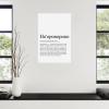 Ho'oponopono Definition Poster Canvas Painting Posters And Prints Wall Art Pictures for Living Room Bedroom Decor 08x12inch(20x30cm) Unframe-style view 4