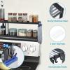 OTraki 2 Tier Strong Magnetic Oven Shelf 30 Inch Length Spice Rack view 3