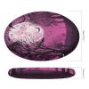 Dwrepo Round Seat Cushion Purple Moon Chair Cushions Non Slip Removable Chair Pad Stool Cushion Stool Seat Cover for Couch Sofa Floor Office Kitchen 15.3 Inch view 2