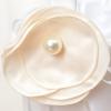 EINCORN Small Flower Girl Basket with Flowers White Wedding Ring Pillow Ring Bearer Pillows Ring Bearer Cushion for Ceremony view 2