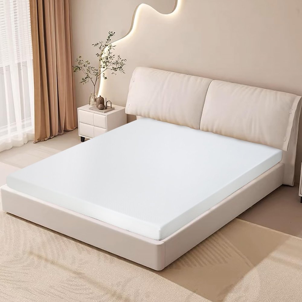 HWGEBY 5 Inch California King Mattress in a Box,Gel Memory Foam Mattress with High Density Density Base Support Foam,Medium Firm Mattress for Sleep and Pressure Relief,CertiPUR-US Certified