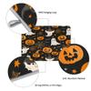 Halloween Dish Drying Mat for Kitchen Counter,Pumpkin Evil Ghost Spooky Web Print Drying Mats Super Absorbent Microfiber Dishs Pad Coffee Bar Mat Extra Large 18 X 24 Inch view 3